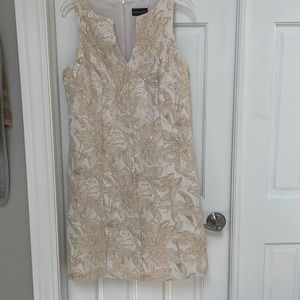 Connected Apparel Sleeveless Fit & Flare Cocktail Dress